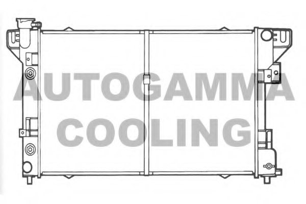 AUTOGAMMA 101988 Radiator, engine cooling